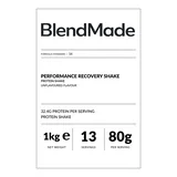 Performance Recovery Protein Shake | 02 | 561998578659 | Front label close-up