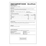 Trim Support Protein Shake | 07 | 8173f188413e | Rear label close-up